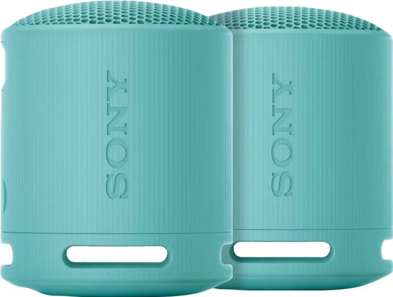 Sony SRS-XB100 Duo Pack Blauw