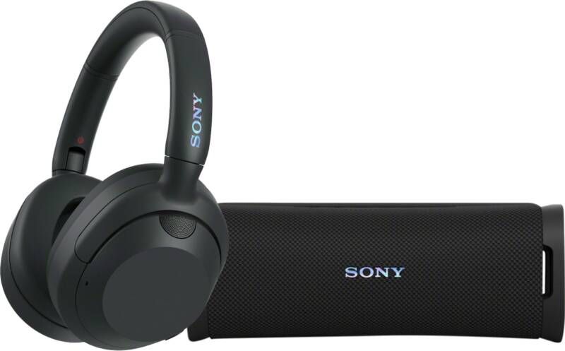 Sony ULT Wear Zwart + ULT Field 1 Zwart