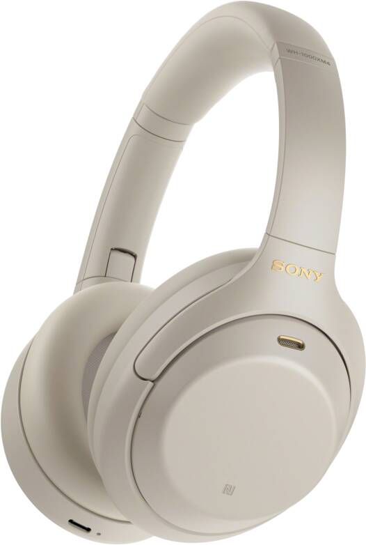 Sony WH-1000XM4 Zilver | Noise Cancelling headsets | Beeld&Geluid Koptelefoons | 4548736112162