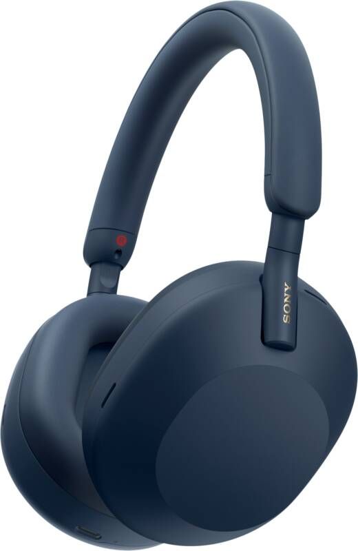 Sony WH-1000XM5 Blauw | Noise Cancelling headsets | Beeld&Geluid Koptelefoons | 4548736134294