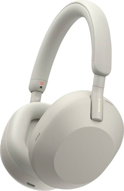 Sony WH-1000XM5 Zilver | Noise Cancelling headsets | Beeld&Geluid Koptelefoons | 4548736132597