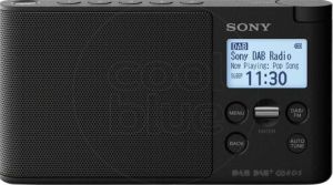 Sony XDR-S41D draagbare DAB radio zwart