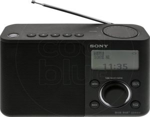 Sony XDR-S61D DAB radio Zwart