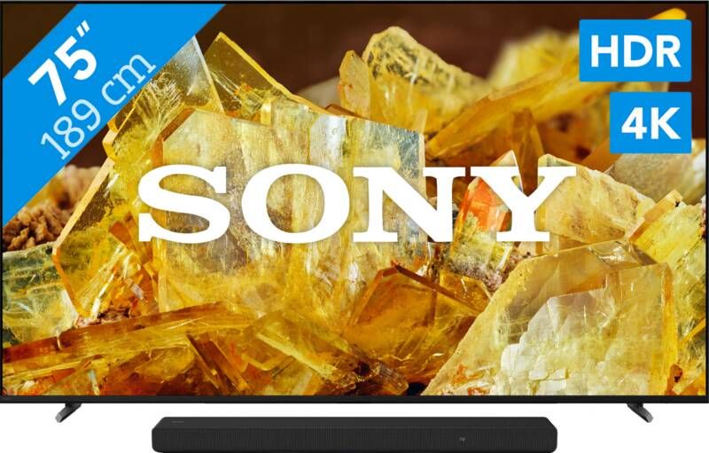 Sony Bravia KD-75X90L (2023) + Soundbar