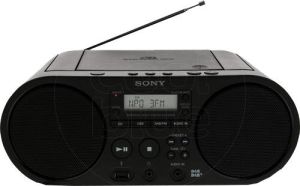 Sony ZSPS55B CED radio + CD speler zwart