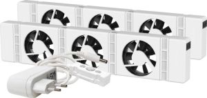 SpeedComfort Radiator Ventilator Duo set – Universeel Geschikt voor standaard smalle en enkelplaats radiatoren en convectoren – Magnetisch