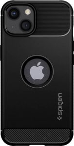 Spigen Rugged Armor Apple iPhone 13 mini Back Cover Zwart