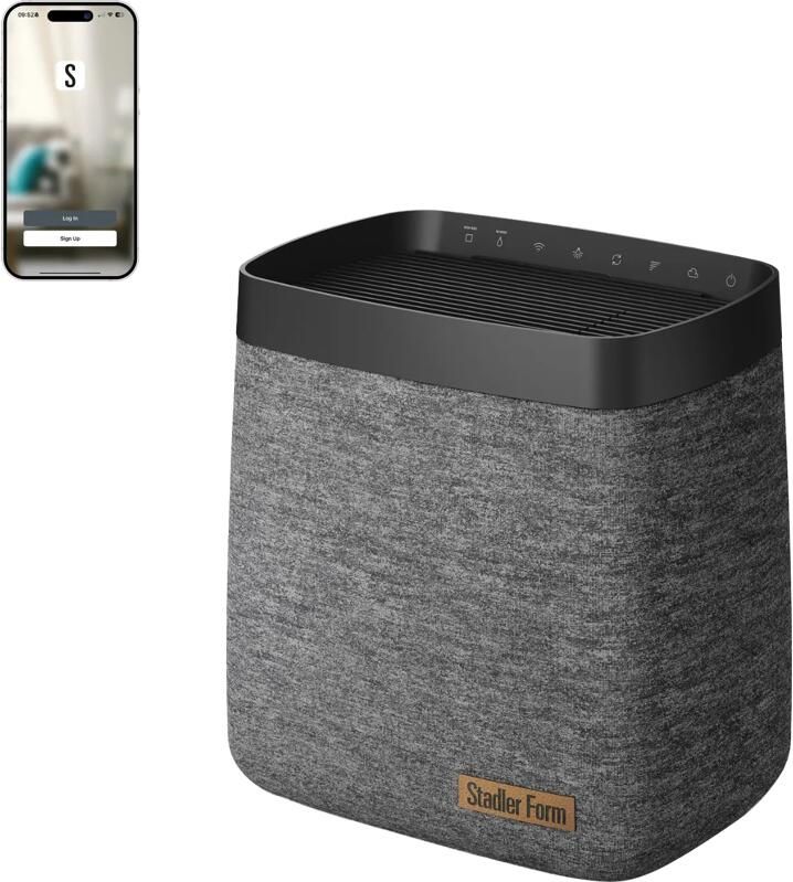 Stadler Form Karl Luchtbevochtiger Zwart 100m2 250m3