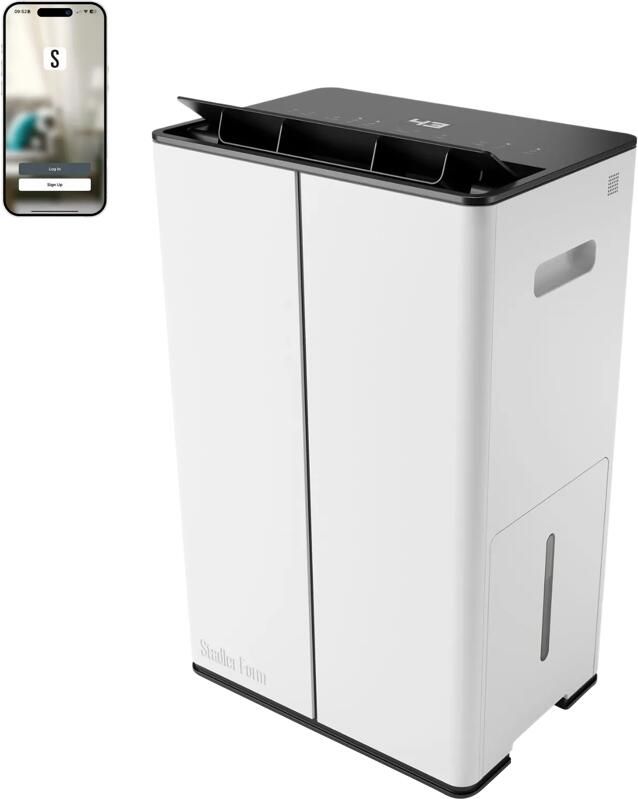 Stadler Form Lukas Ontvochtiger 70m2 175 m3 Wi-Fi Nachtmodus