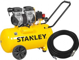 Stanley SXCMS1350HE Silent + ABAC Luchtslang 10m