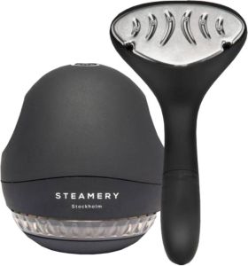 Steamery Cirrus No.2 Steamer Mat Zwart + Pilo Lint