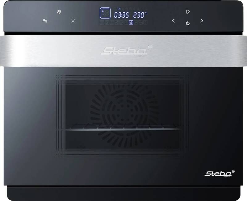 Steba DG30 Multifunctionele Combi stoomoven 47 programma's 30 Liter Vrijstaand |Zwart