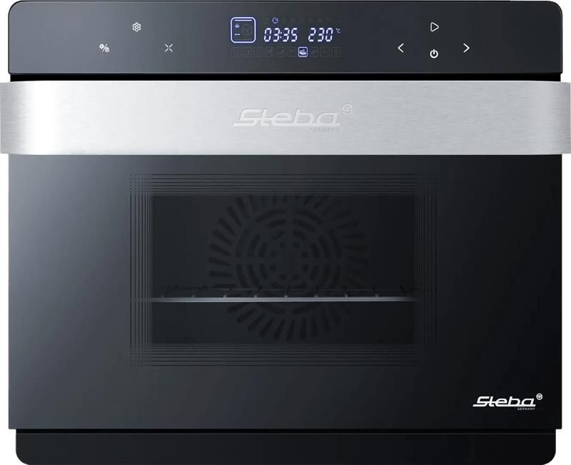 Steba DG30 Multifunctionele Combi stoomoven 47 programma's 30 Liter Vrijstaand |Zwart