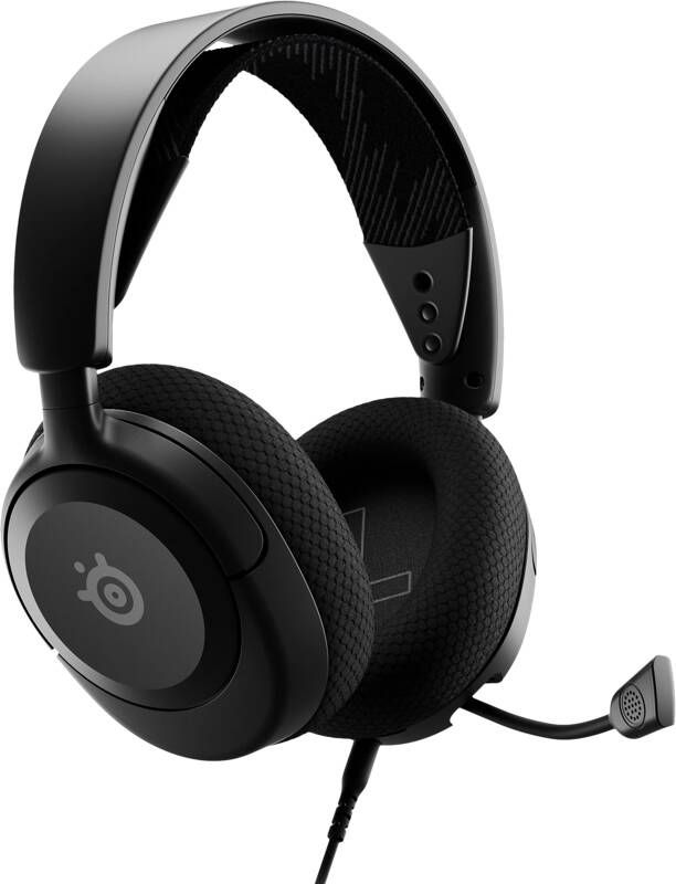 Steelseries Hoofdtelefoon met microfoon Zwart