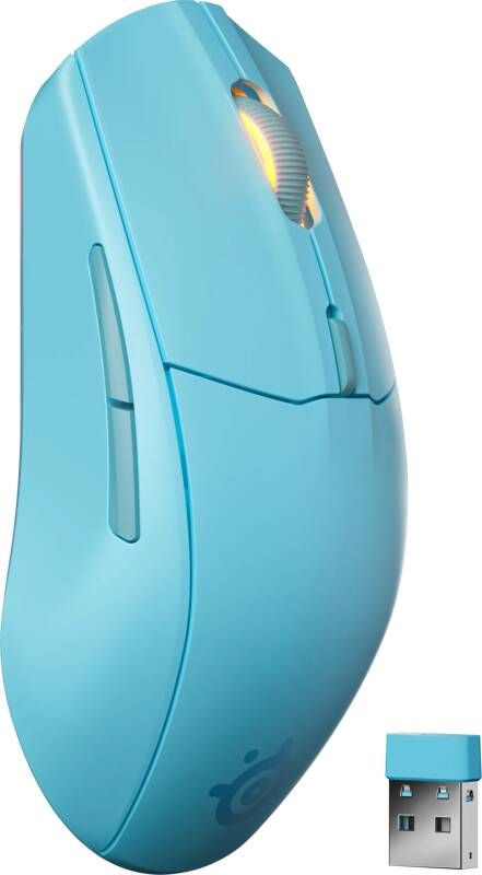 SteelSeries Rival 3 Gen 2 Draadloze Gaming Muis Aqua