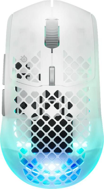 SteelSeries Aerox 3 Gen 2 Draadloze Gaming Muis Ghost
