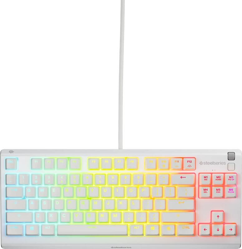 SteelSeries Apex 3 TKL Gaming Toetsenbord Qwerty Wit