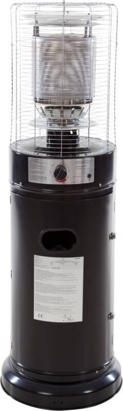Sunred Propus Lounge Heater Zwart LH15B Terrasverwarmer gas staand verrijdbaar tot 11.000 W