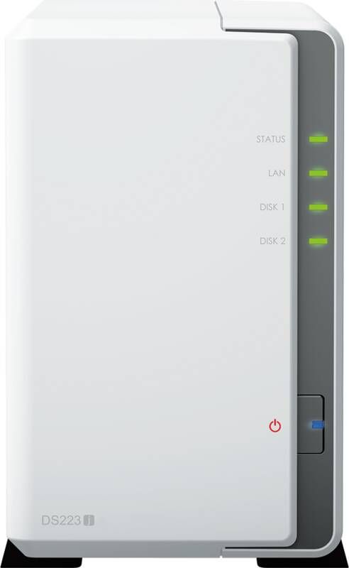 SYNOLOGY NAS-server DS223J 2 bays