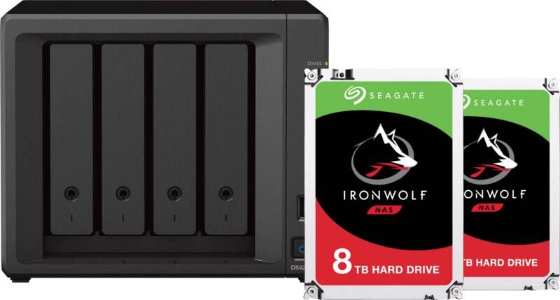 Synology DS923+ + Seagate Ironwolf 16TB (2x8TB)