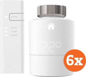 Tado Slimme Radiator Thermostaat Starter 6-Pack