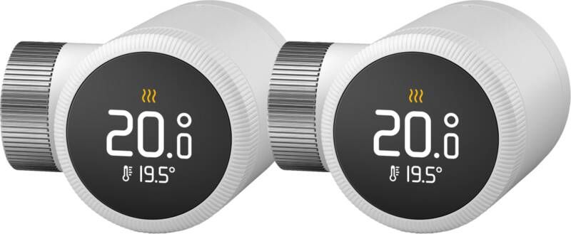 Tado Slimme Radiatorknop X 2-Pack (uitbreiding)