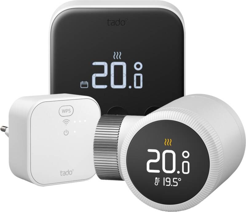 Tado Slimme Thermostaat X Startpakket + 1 radiatorknop