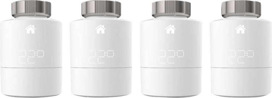 Tado Slimme Radiatorknop uitbreiding 4-Pack