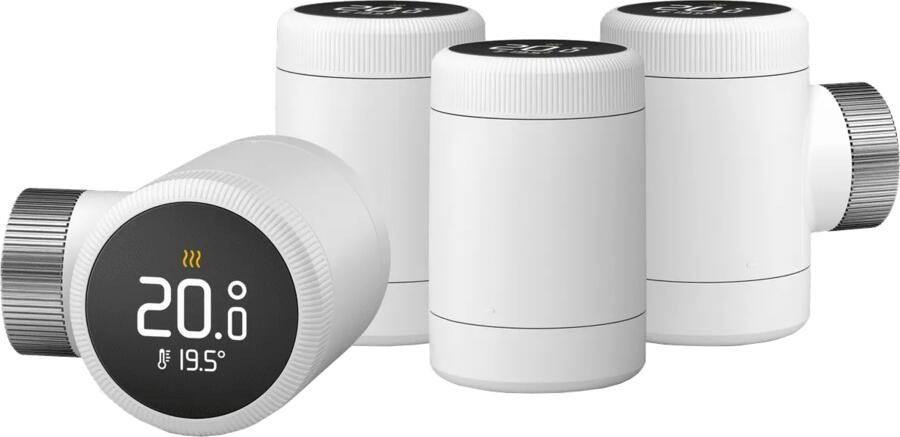 Tado Slimme Radiatorknop X 4-Pack (uitbreiding)