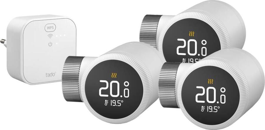 Tado Slimme Radiatorknop X Startpakket 3-Pack