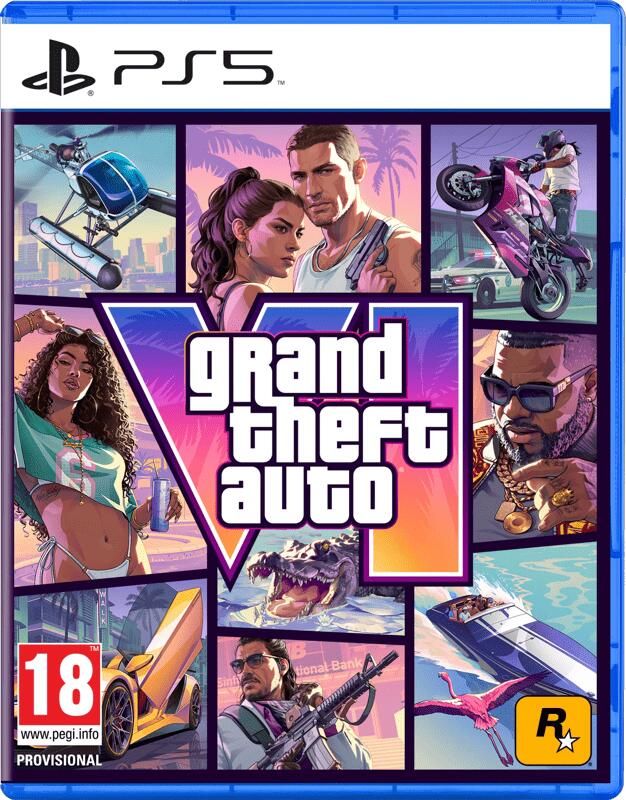 Take-Two Interactive Grand Theft Auto VI (GTA 6) PS5 Code in the Box