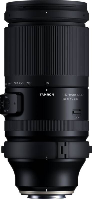 Tamron Objectief 150-500mm F 5-6.7 Di III VC VXD