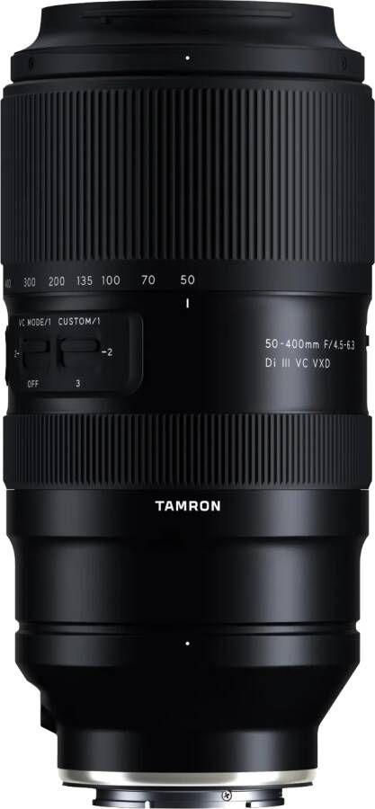 Tamron 50-400mm f 4.5-6.3 Di III VC VXD (Sony E) | Top 10 Objectieven lenzen | Fotografie Objectieven | 4960371006819