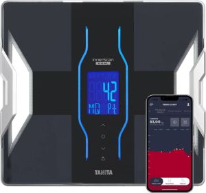 Tanita RD-953 Slimme Personenweegschaal met Lichaamsanalyse Zwart
