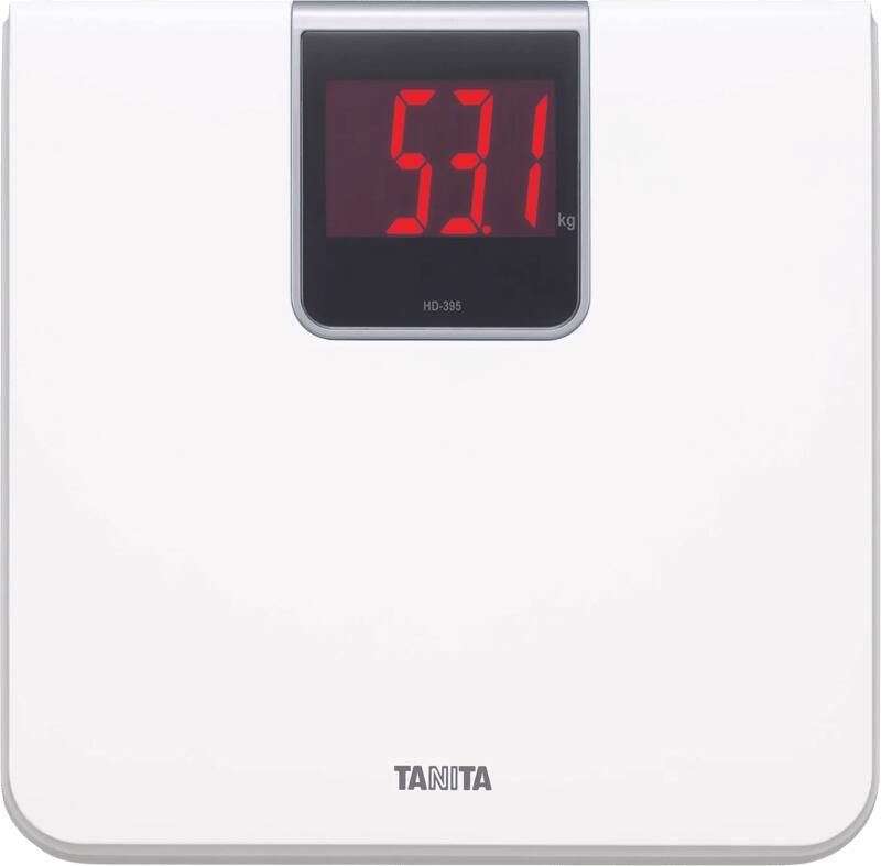 Tanita HD-395 Digitale Personenweegschaal Stevig Max 150 KG LED Display Japanse Kwaliteit