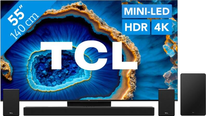 TCL QD Mini-led 55C803 (2023) + Q85H