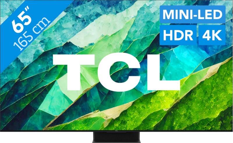 TCL QD Mini LED 65C81B | Android TV Televisies | Beeld&Geluid Televisies | 5901292523947