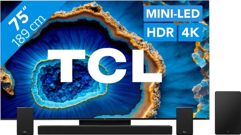TCL QD Mini-led 75C803 (2023) + Q85H