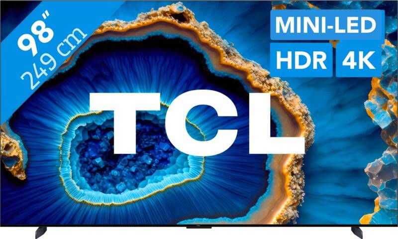 TCL Mini LED 98C803 | Smart TV's | Beeld&Geluid Televisies | 5901292521851