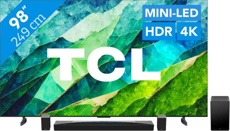 TCL QD Mini-led 98C81B (2024) + soundbar