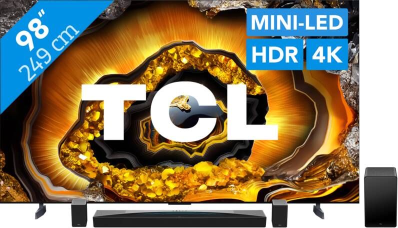 TCL QD Mini-led 98X955 Max (2024) + soundbar