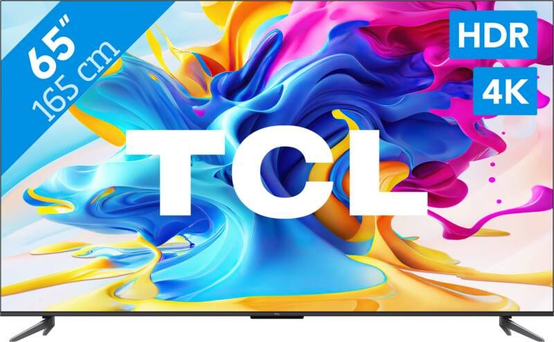 TCL QLED-TV 65C643 165 cm 65" 4K Ultra HD Google TV Smart TV