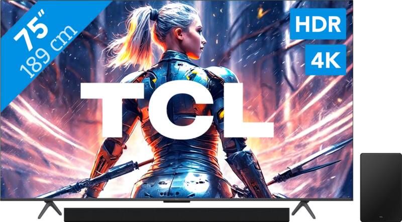 TCL QLED 75C71B + Q75H