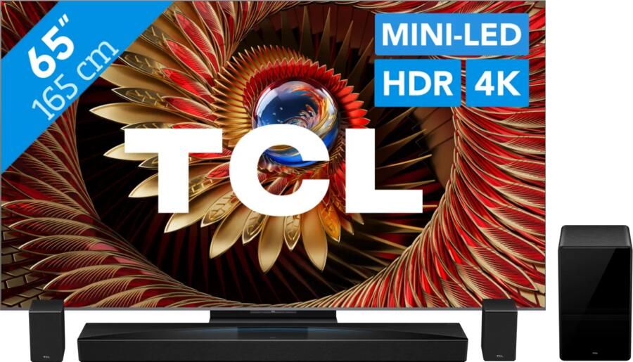 TCL 65" QD Mini-led C81K 4K (2025) + Q85H PRO
