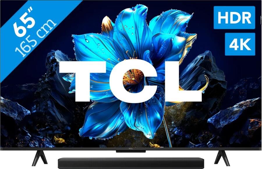 TCL 65" QLED P71K 4K (2025) + S45H 2.0 Soundbar