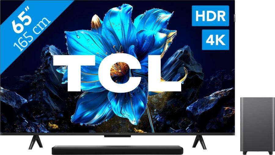 TCL 65" QLED P71K 4K (2025) + S55H 2.1 Soundbar