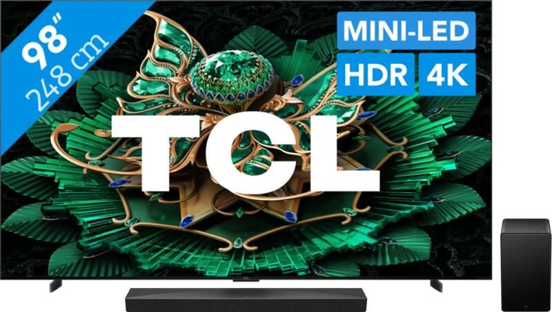 TCL 98" QD Mini-led C71K 4K (2025) + Q65H