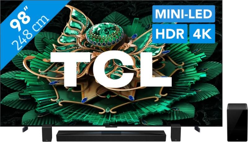 TCL 98" QD Mini-led C71K 4K (2025) + Q85H PRO