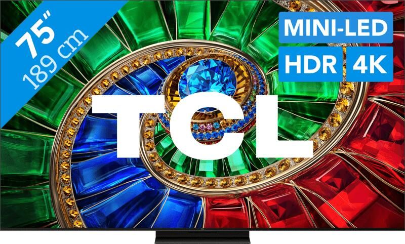 TCL 75RM7L RGB Mini LED 4K Smart TV (2026)
