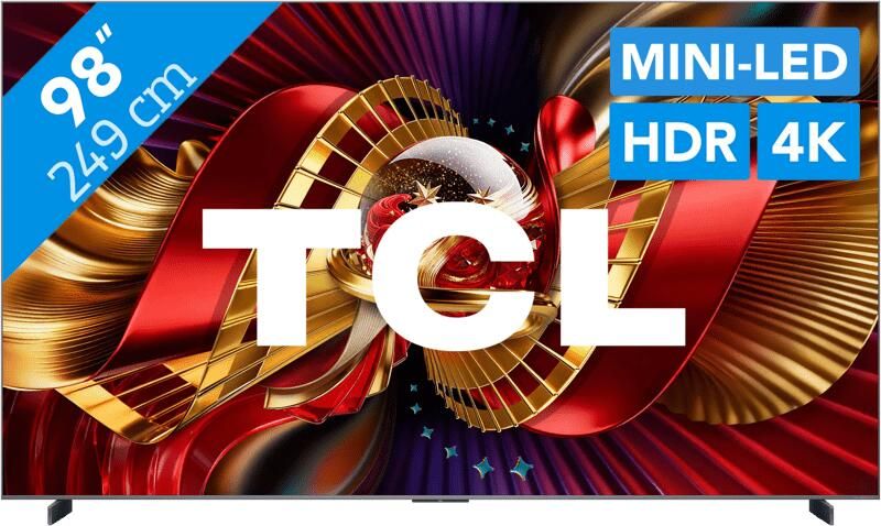 TCL MINI LED 98C89L (2026) 98 inch QLED TV